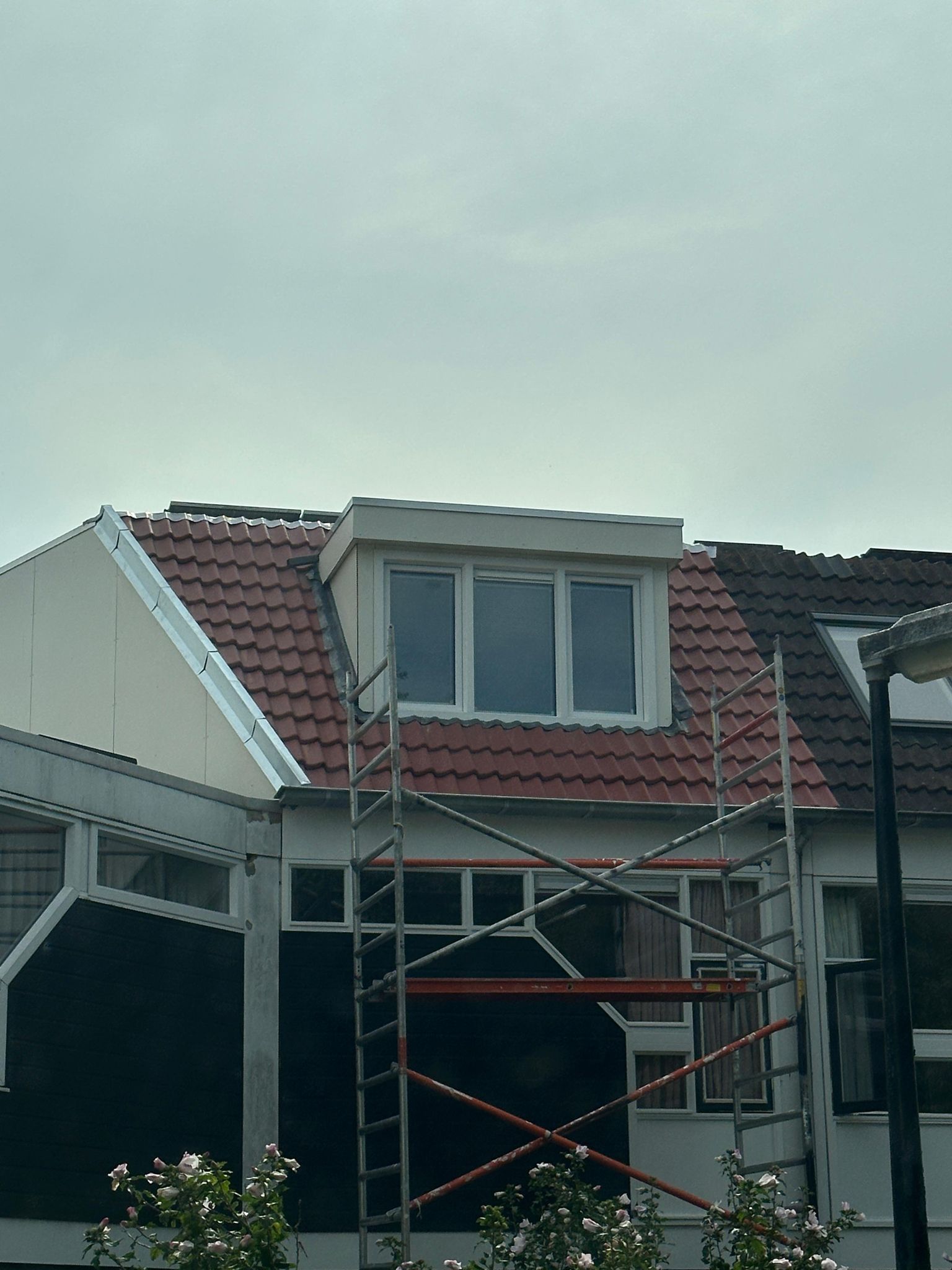 Dakopbouw in Weesp